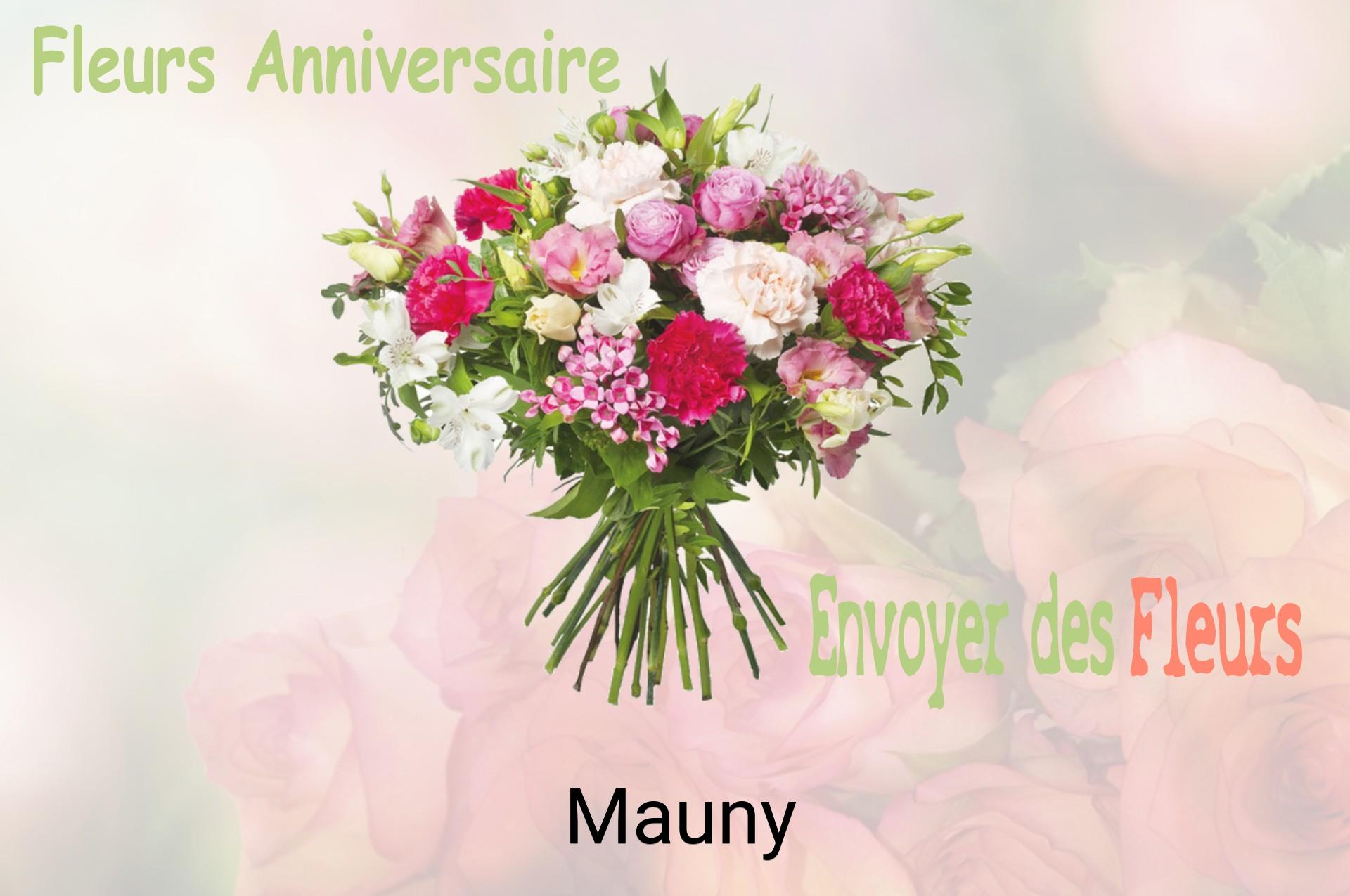 Bouquet de fleurs d’anniversaire livré à Mauny
